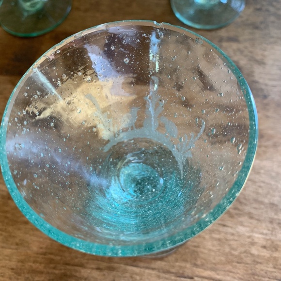 Rare Early American Hand Blown Glasses 8pcs - Picture 6 of 6